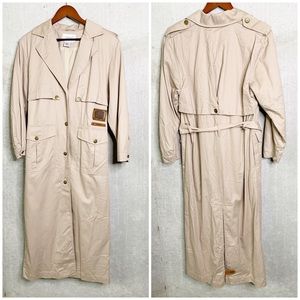 Together khaki cotton trench coat size 6